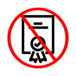 No CCR Certification